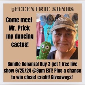 @eccentricsands Buy 3 get 1 free. Thank you for your support!